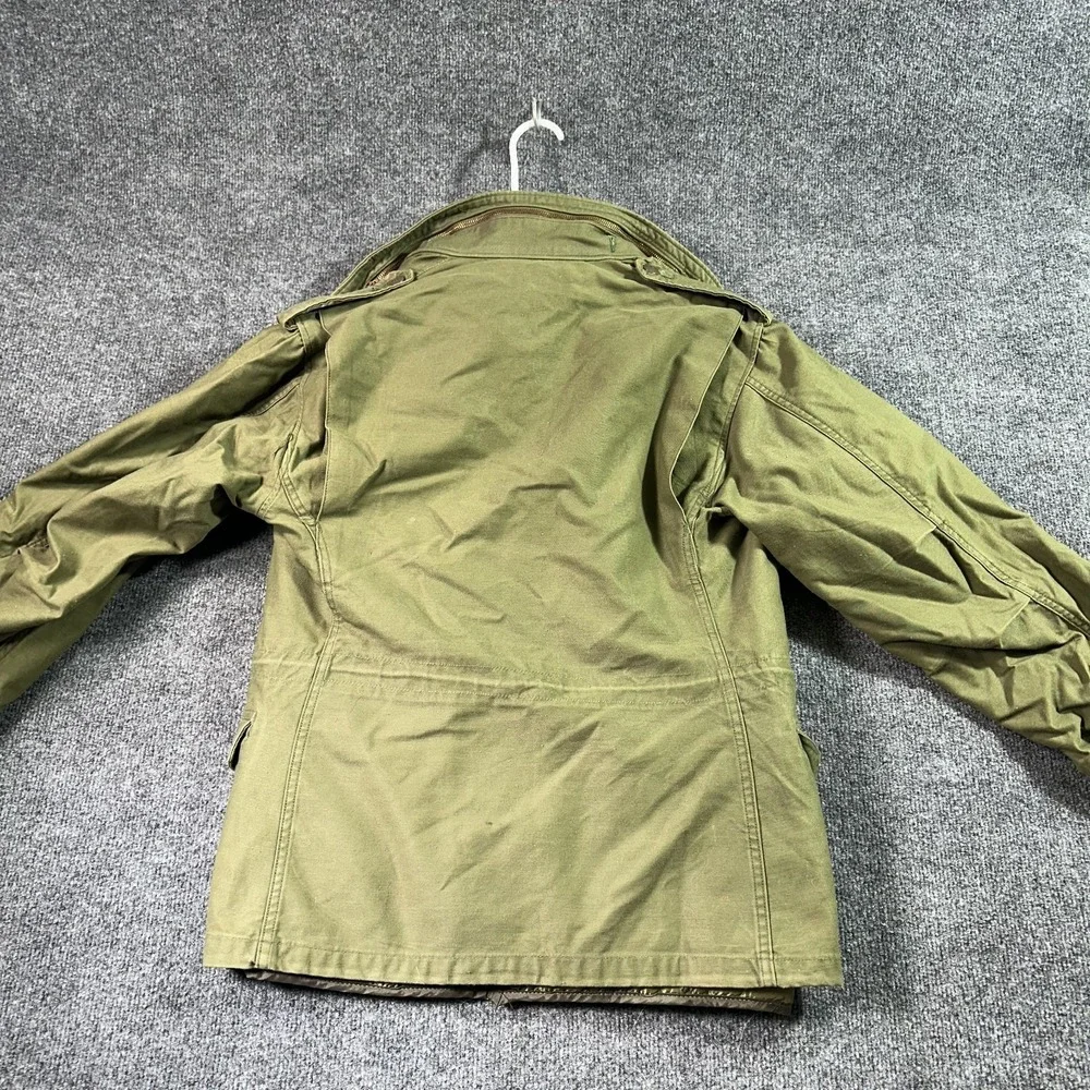 US Military Field Coat Jacket Green OG-107 Lined Vietnam War M65 Army 1975